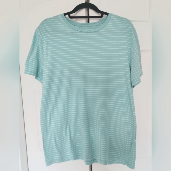 Turquoise Striped Tshirt - Picture 1 of 6